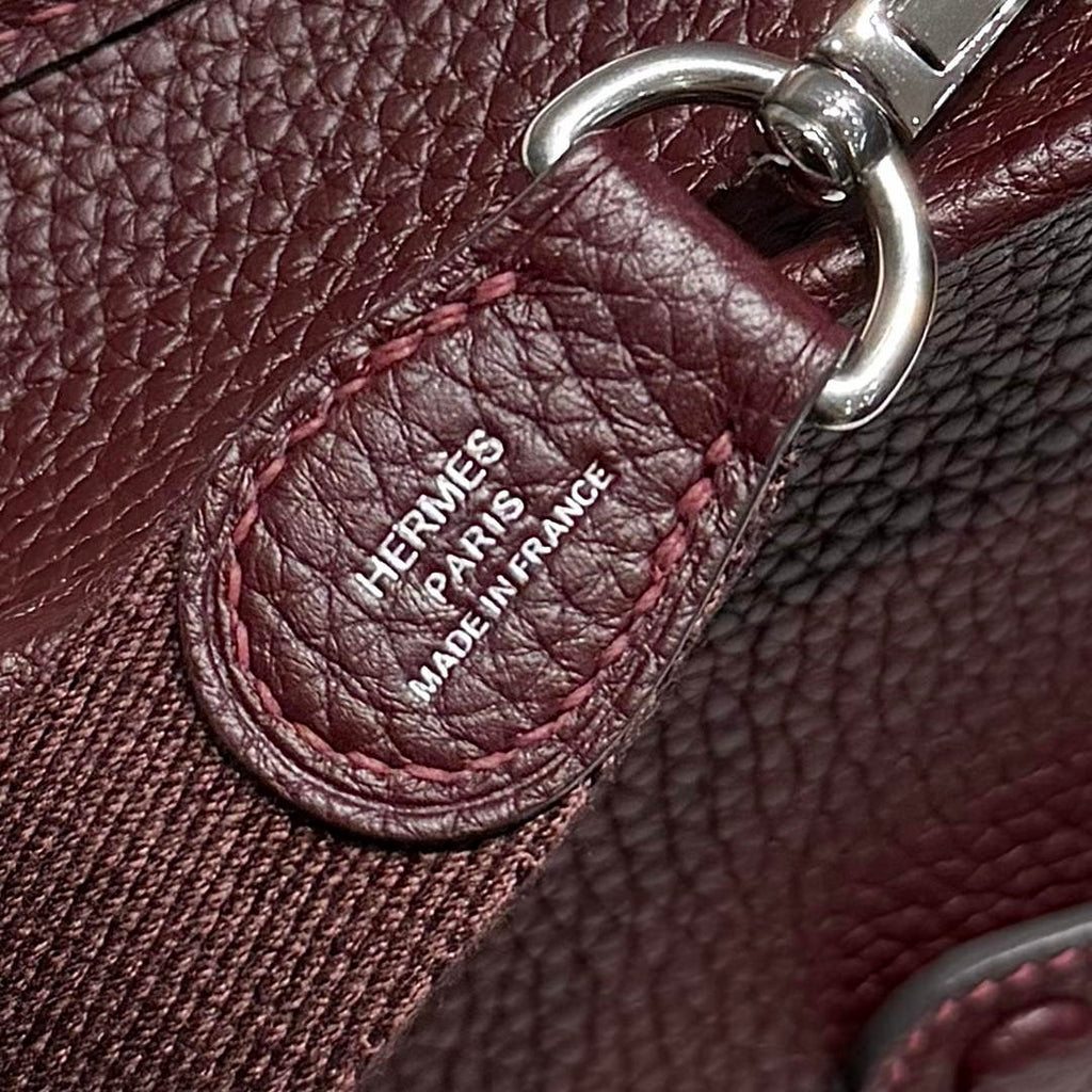 Hermes Mini Evelyne 16 Bag in Taurillon Clemence Leather H069433 - Default Title - View 5