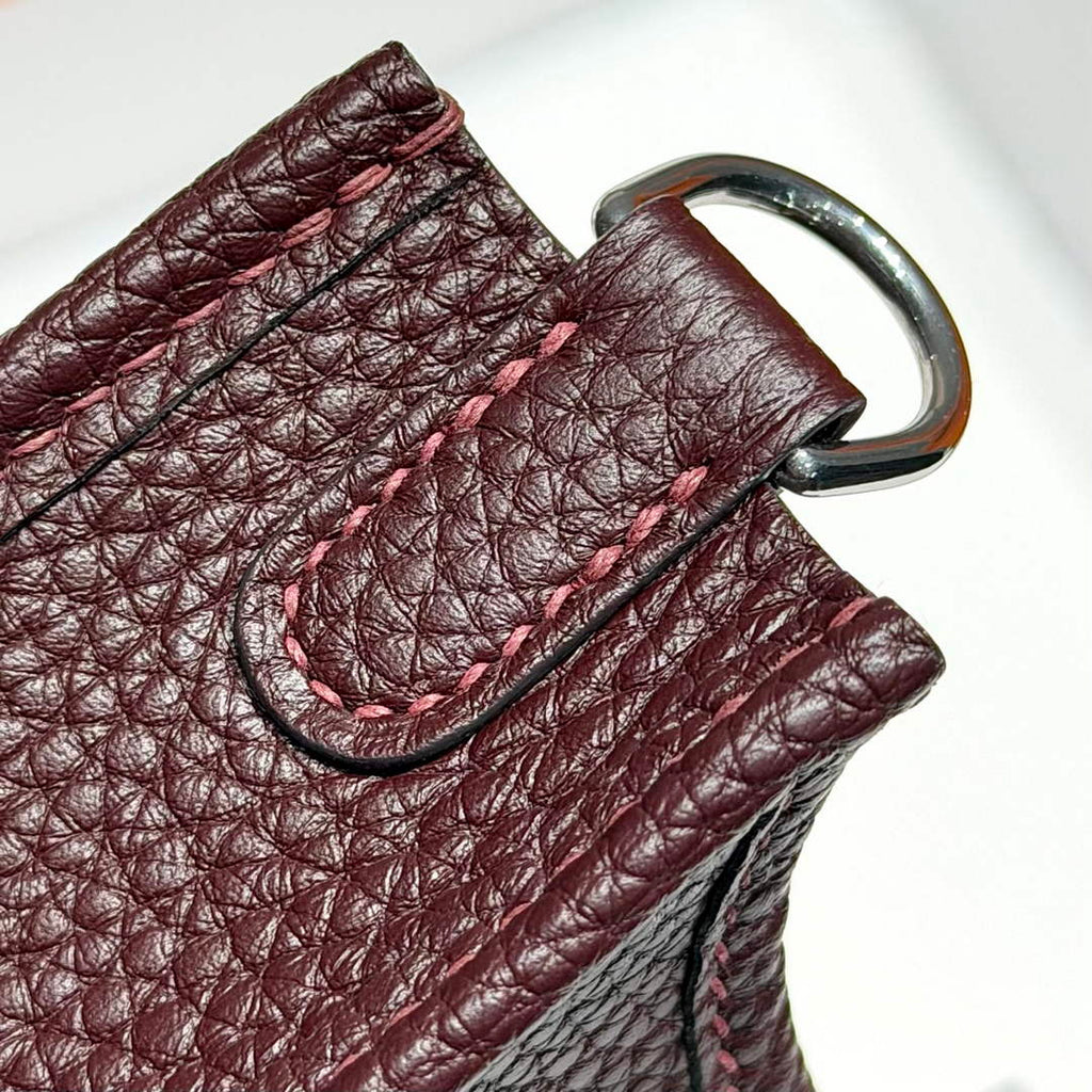 Hermes Mini Evelyne 16 Bag in Taurillon Clemence Leather H069433 - Default Title - View 8