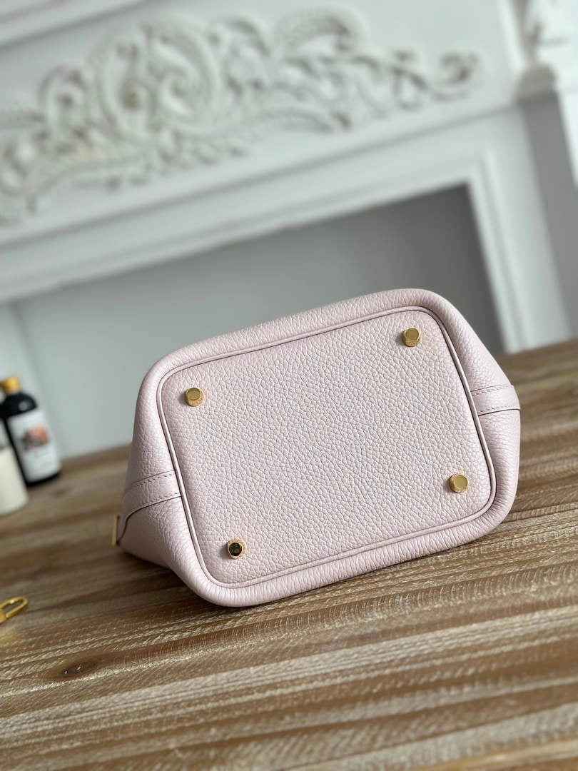 Hermès Picotin Lock 18 pocket bag Togo Leather Light Pink H9352003 - silver - View 4