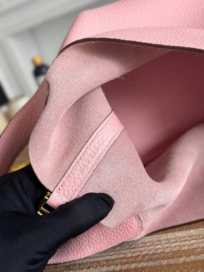 Hermès Picotin Lock 18 pocket bag Togo Leather H935100 pink - silver - View 9
