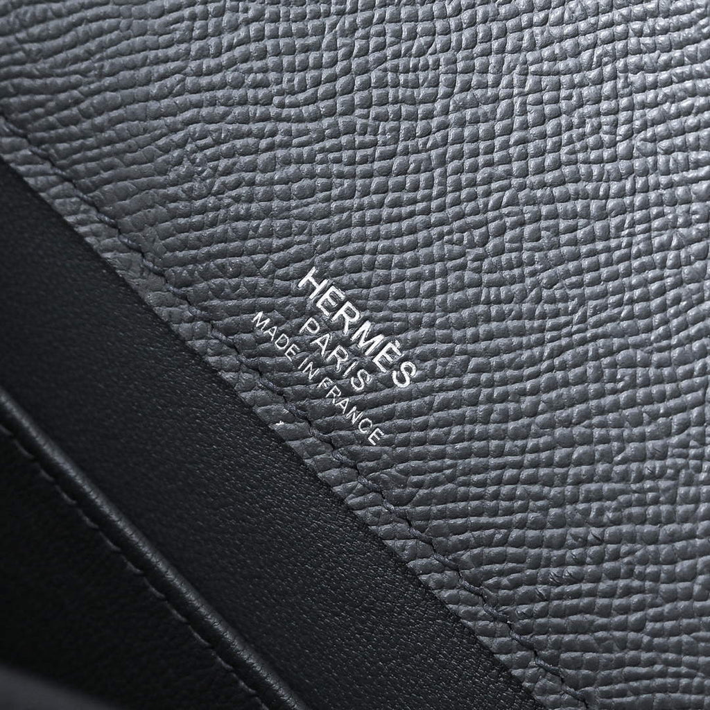 Hermès Sac Dépêche 21 – Dark Gray Epsom Calfskin Leather Bag - Default Title - View 8