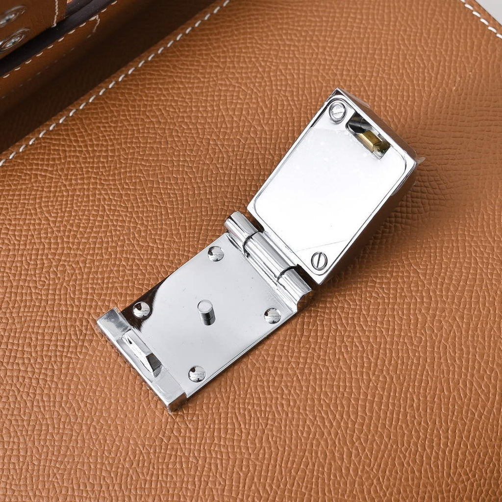 Hermès | Sac Dépêche 21 Bag | Tan Epsom Calfskin | Iconic Handbag - Default Title - View 6