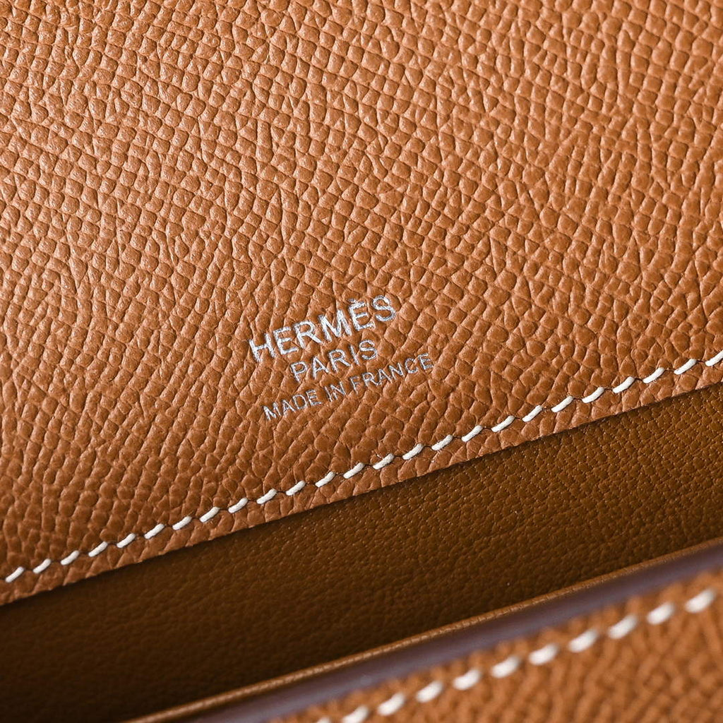 Hermès | Sac Dépêche 21 Bag | Tan Epsom Calfskin | Iconic Handbag - Default Title - View 8