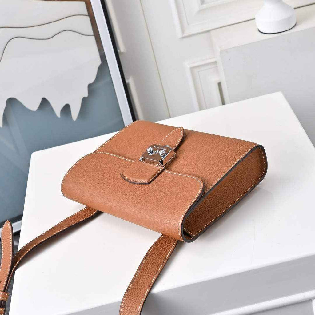 Hermès Sac Dépêche 21 Tan Epsom – The Perfect Gift for Hermès Lovers - Default Title - View 4