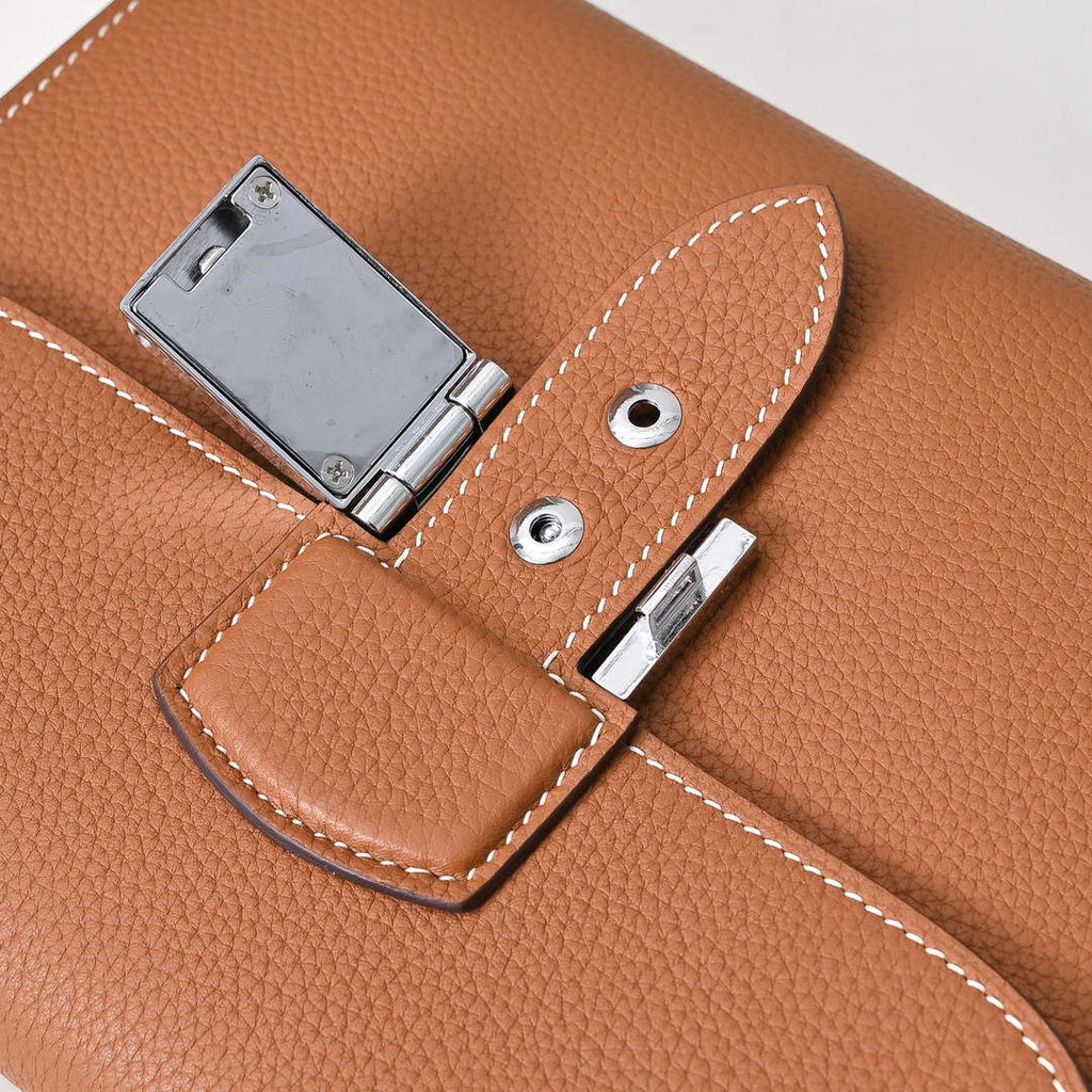 Hermès Sac Dépêche 21 Tan Epsom – The Perfect Gift for Hermès Lovers - Default Title - View 7