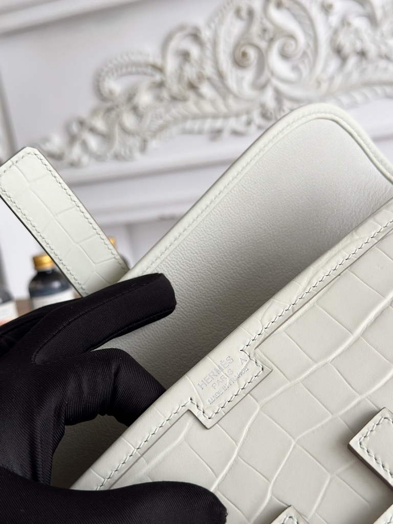 Hermes Jige Elan 29 clutch Beige Calfskin