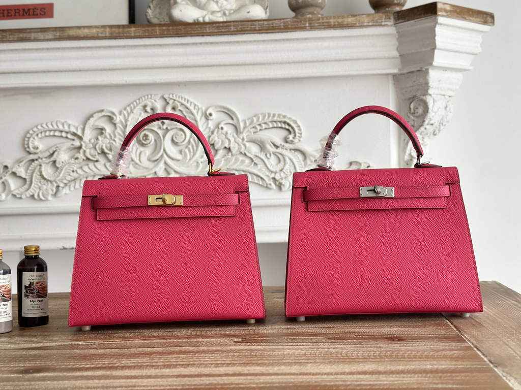 Hermes Kelly Bag 25cm Epsom Plum