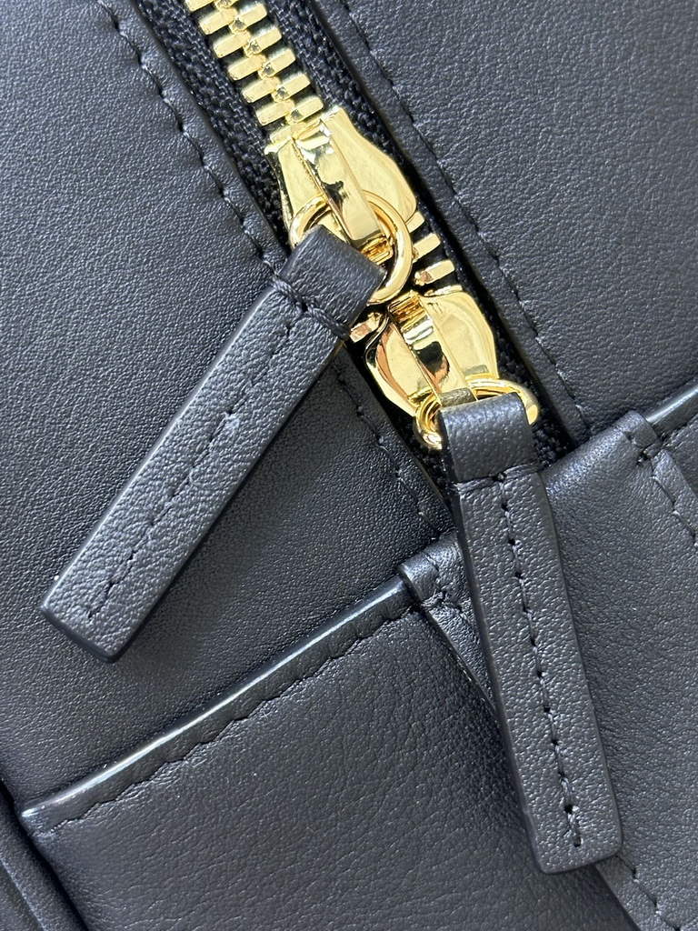 Chanel Large Bowling Bag, AS6211 Calfskin Black