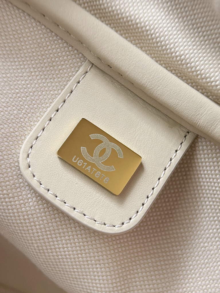 Chanel Large Bowling Bag, AS6580 Suede Calfskin Gray
