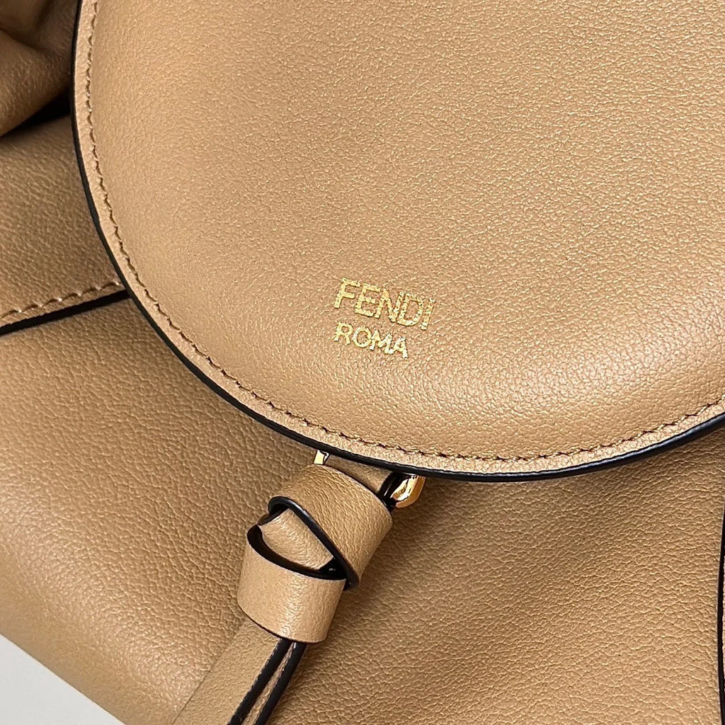 Large Fendi Spy Bag, 8BR839 calfskin apricot