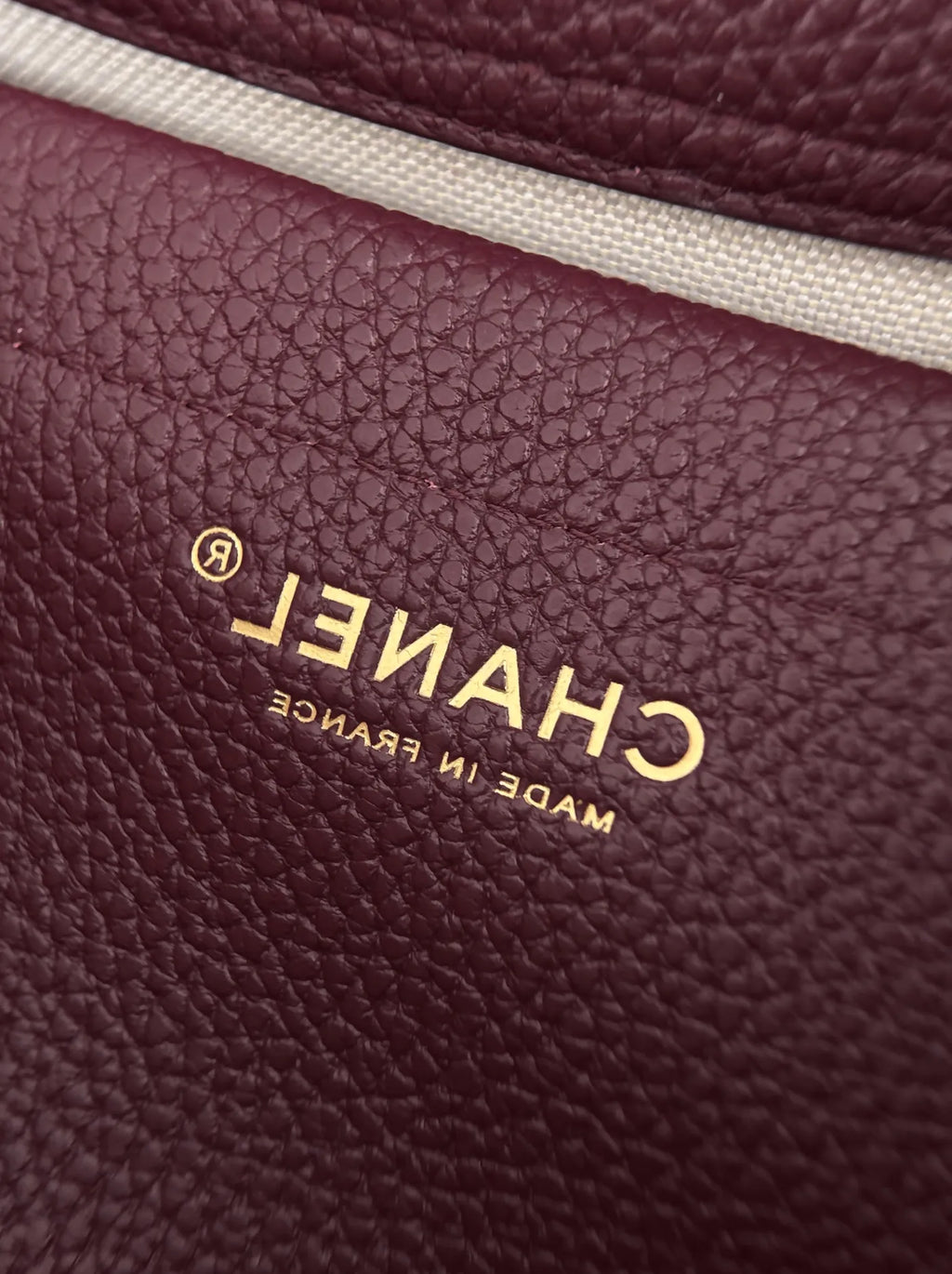 Chanel Large Flap Bag, AS6427 Calfskin Wine Red