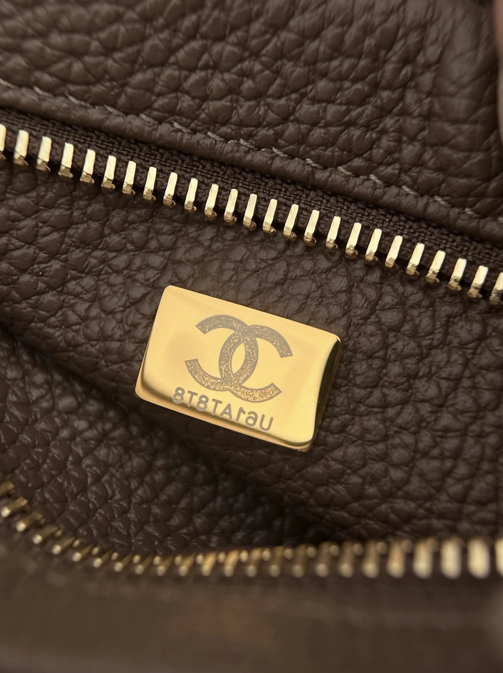 Chanel Large Flap Bag, AS6427 Calfskin Coffee