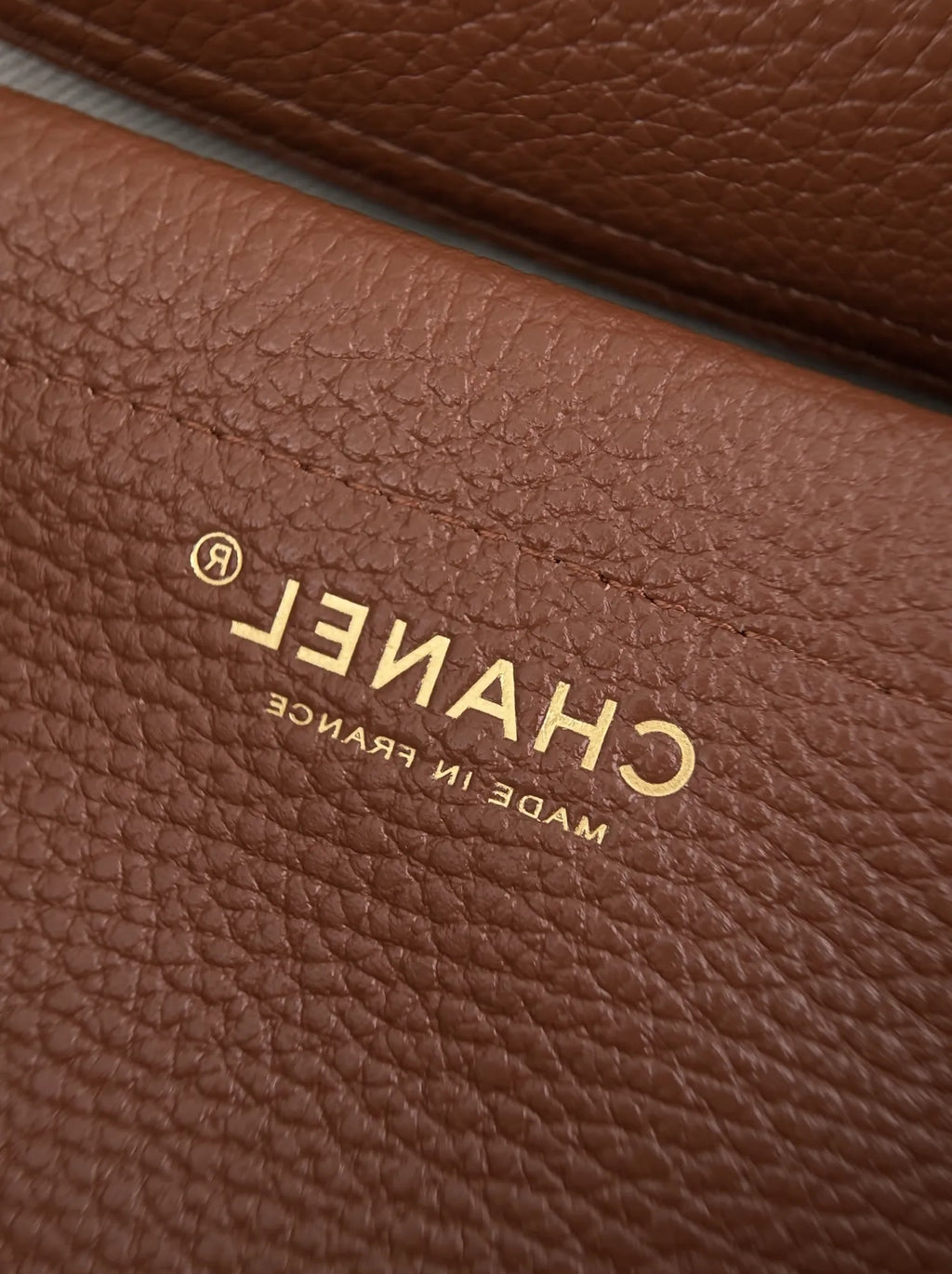Chanel Large Flap Bag, AS6427 Calfskin Brown