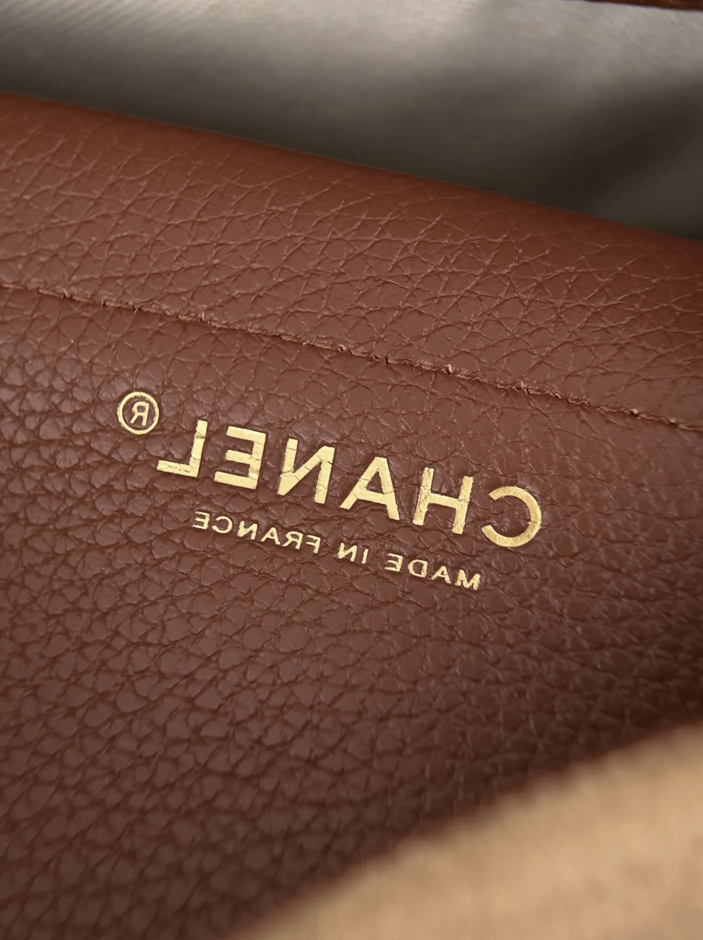 Chanel Large Flap Bag, AS6427 Suede Calfskin Brown