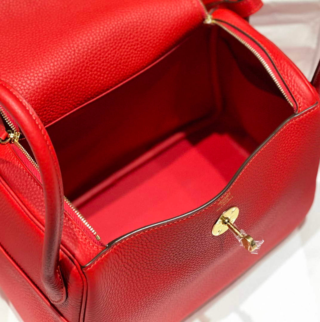Lindy Hermès 26 Bag Togo Leather H265108 - Default Title - View 8