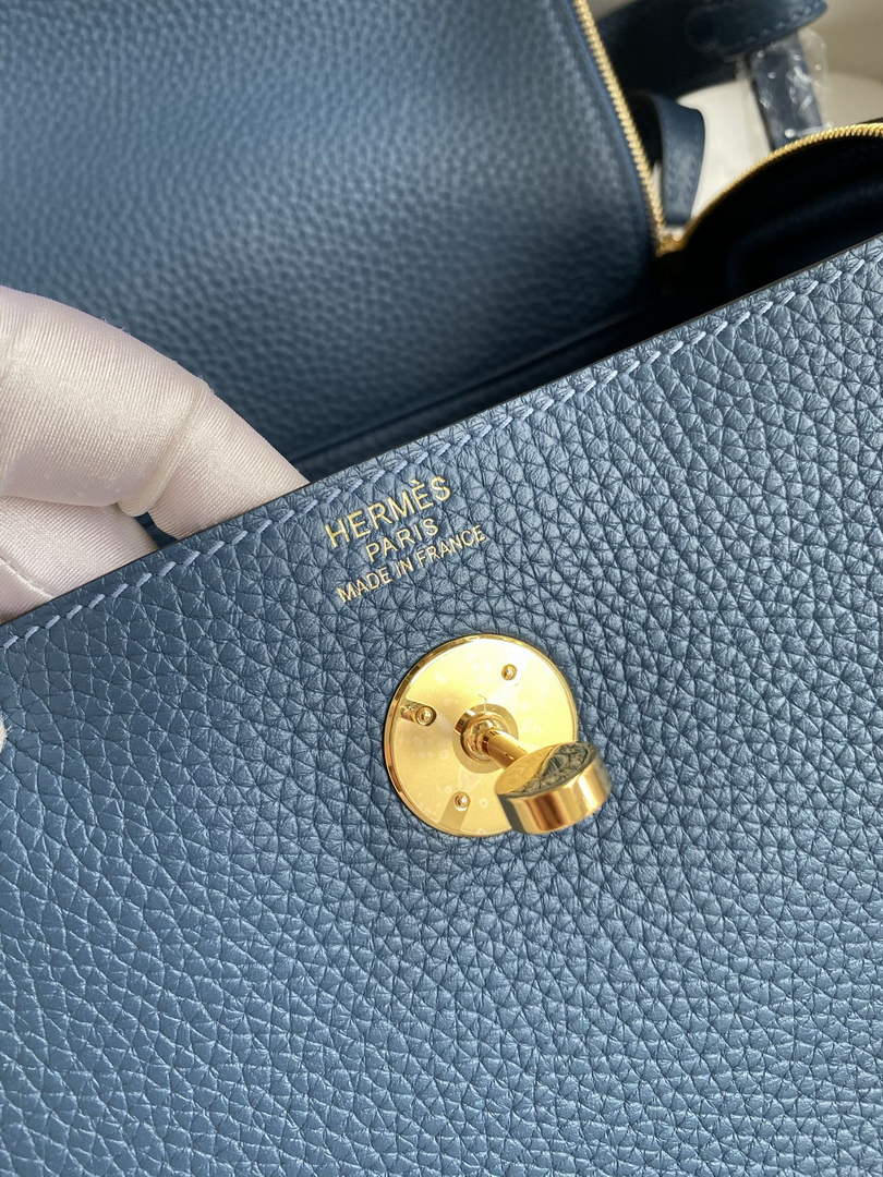 Lindy Hermès 26 Bag Togo Leather H265138 - Default Title - View 7