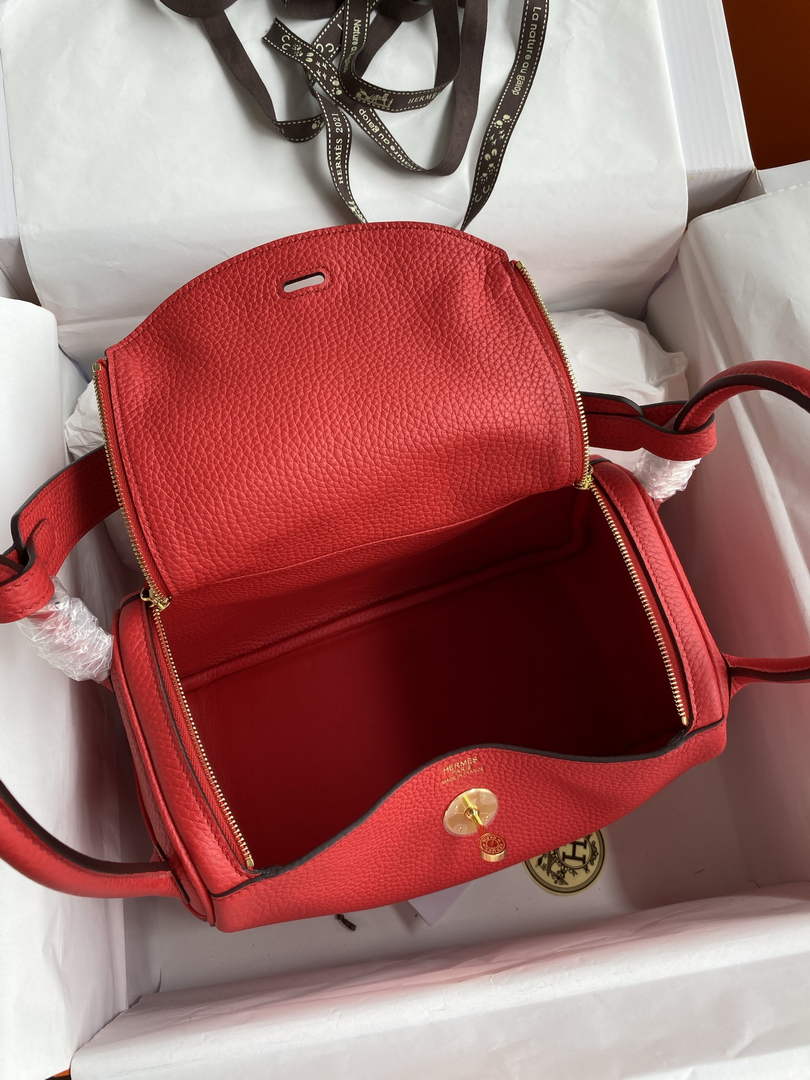 Lindy Hermès 26 Bag Togo Leather H265128 - Default Title - View 8