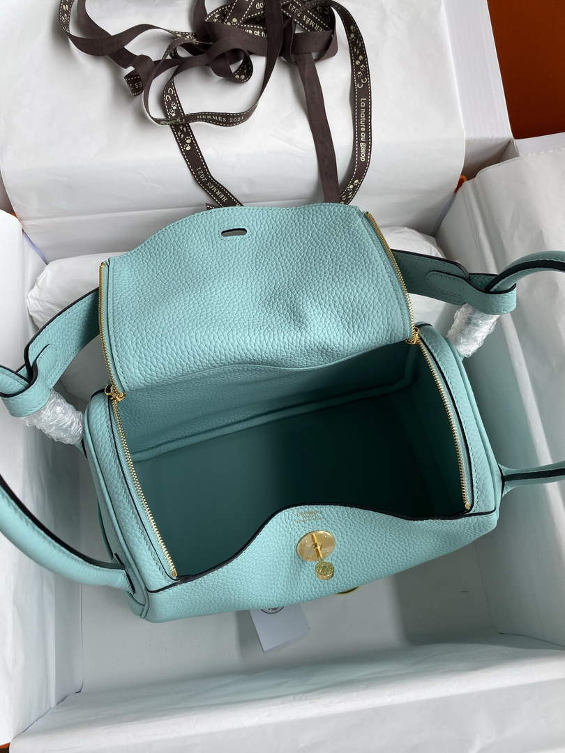 Lindy Hermès 26 Bag Togo Leather H265135 - Default Title - View 5