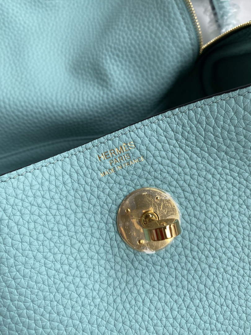 Lindy Hermès 26 Bag Togo Leather H265135 - Default Title - View 6