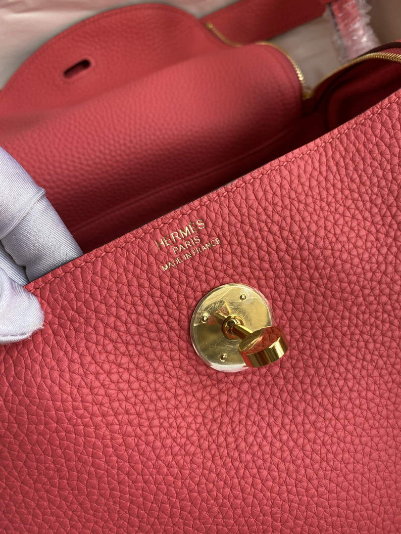 Lindy Hermès 26 Bag Togo Leather H265136 - Default Title - View 8
