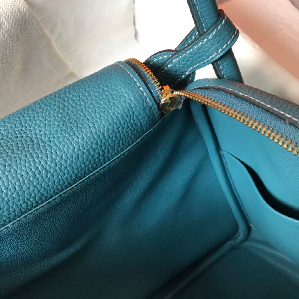Lindy Hermès 30 Bag Togo Leather H305104 - Default Title - View 6