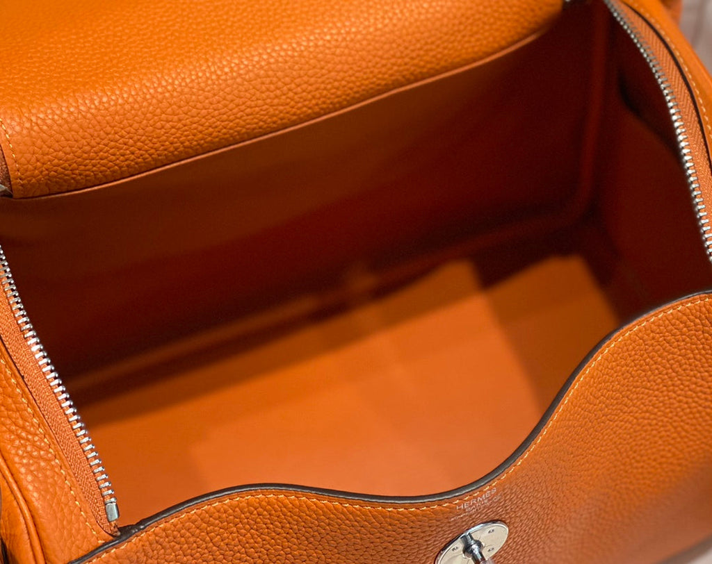 Lindy Hermès 30 Bag Togo Leather H305108 - Default Title - View 7