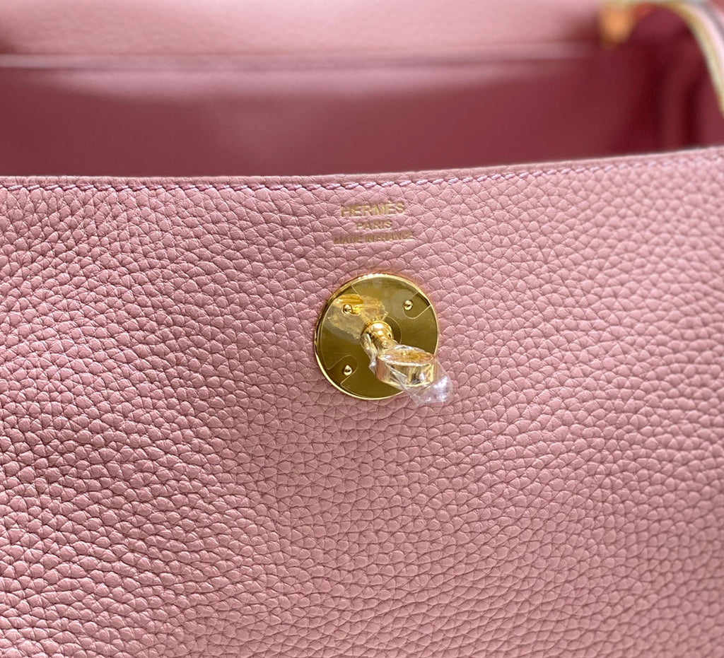 Lindy Hermès 30 Bag Togo Leather H305101 - Default Title - View 5