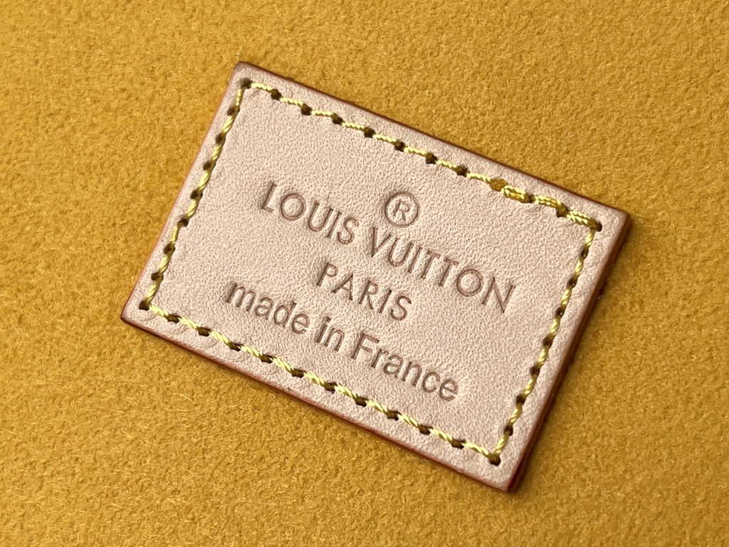 Louis Vuitton 8 watch case Damier Graphite Canvas N48194 Yellow