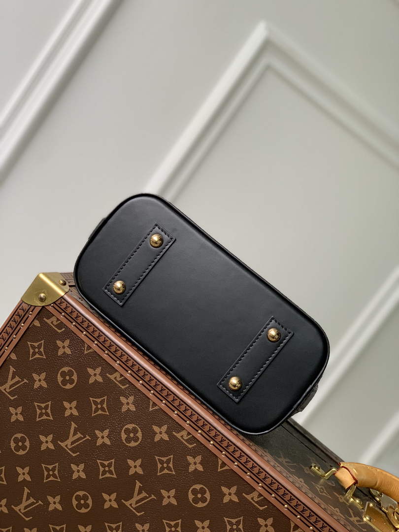 Louis Vuitton Alma BB M24153 Black Lamb leather Gold Hardware - Default Title - View 3