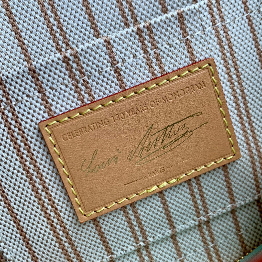 Louis Vuitton Alma BB M27526 Blue Coated canvas Gold Hardware - Default Title - View 8