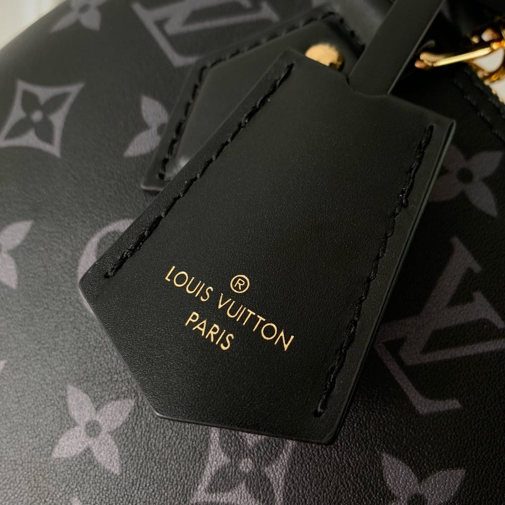 Louis Vuitton Alma BB M12561 Black Calfskin leather Gold Hardware - Default Title - View 8