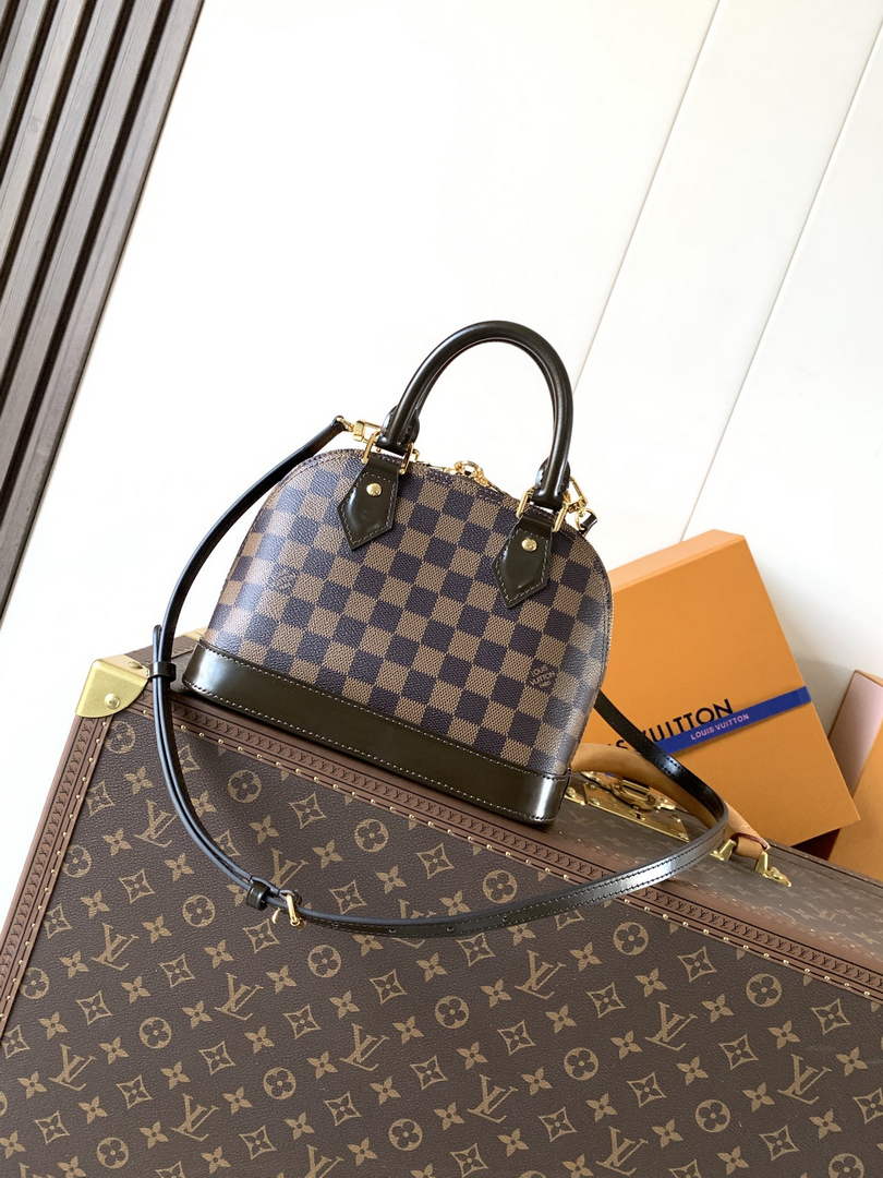 Louis Vuitton Alma BB N40606 Damier Ebene coated canvas - Default Title - View 3