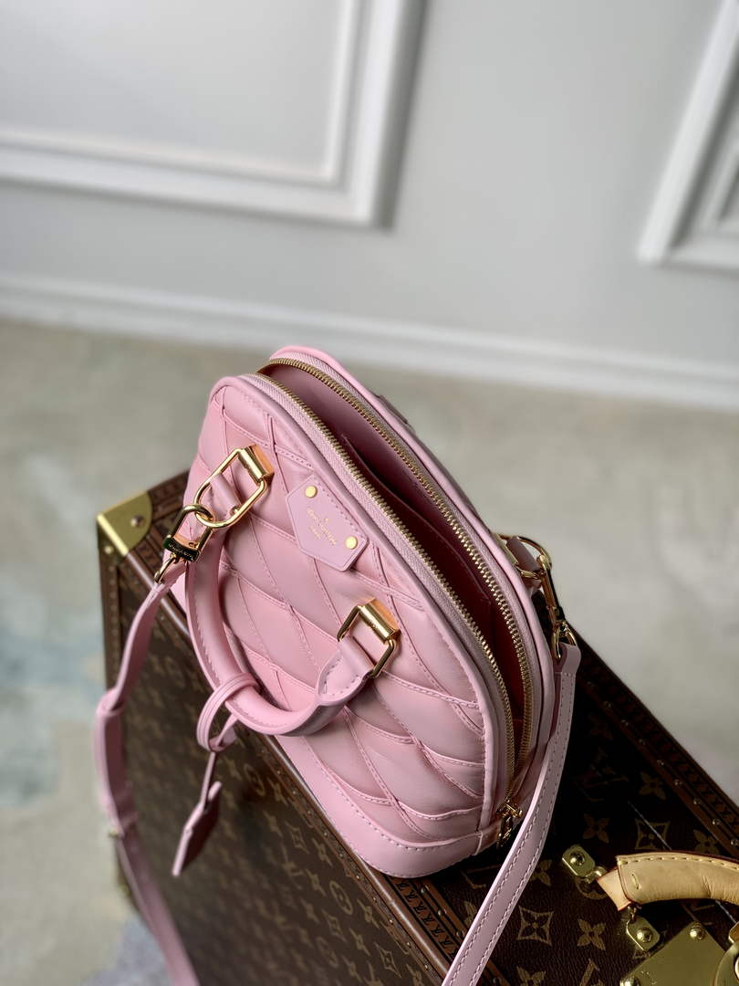 Louis Vuitton Alma BB M23666 Pink Lamb leather Gold Hardware - Default Title - View 8