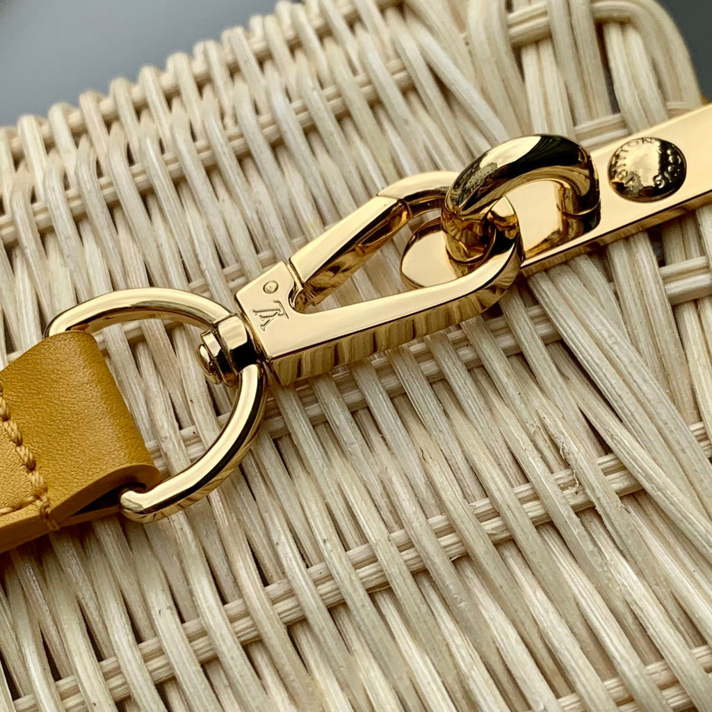 Louis Vuitton Capucines BB Bag, M24976 Yellow Rattan and cowhide leather - Default Title - View 7