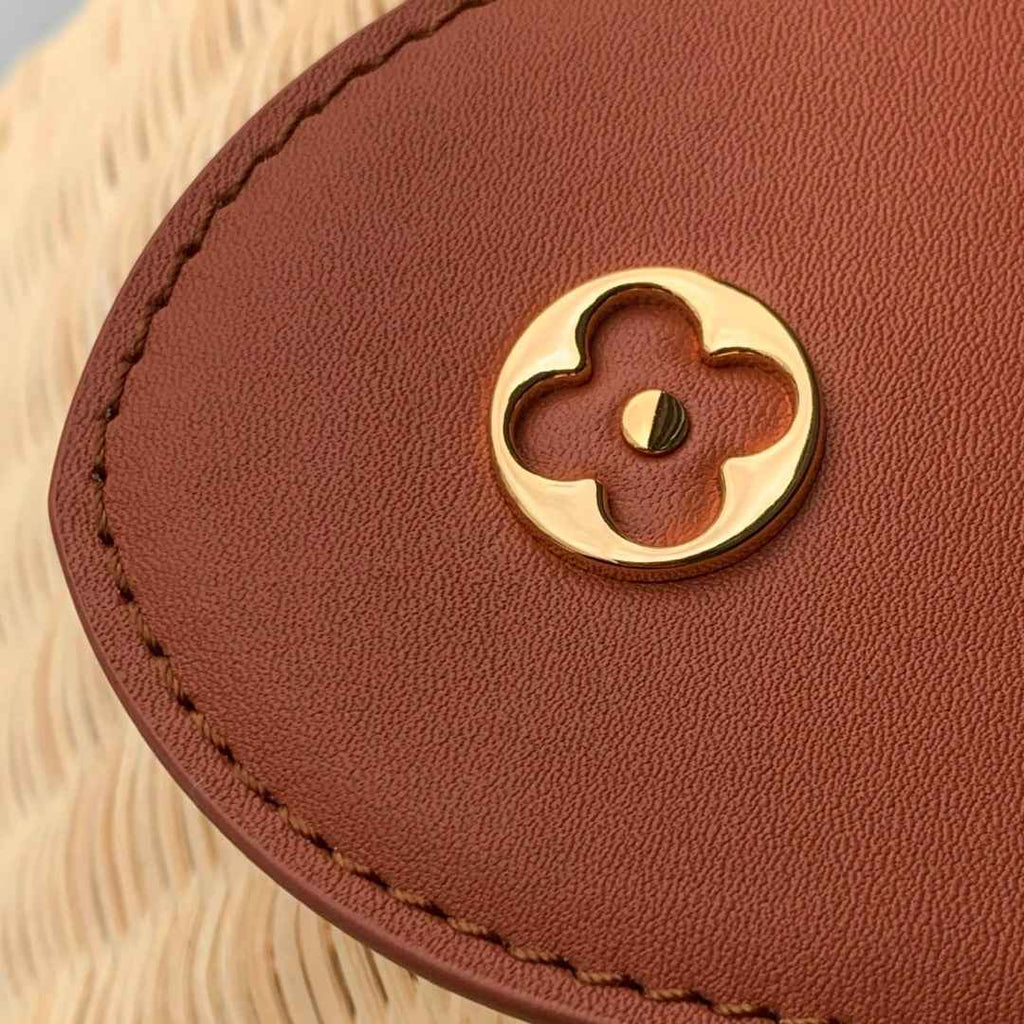 Louis Vuitton Capucines BB Bag, M26025 Brown Rattan and cowhide leather - Default Title - View 5