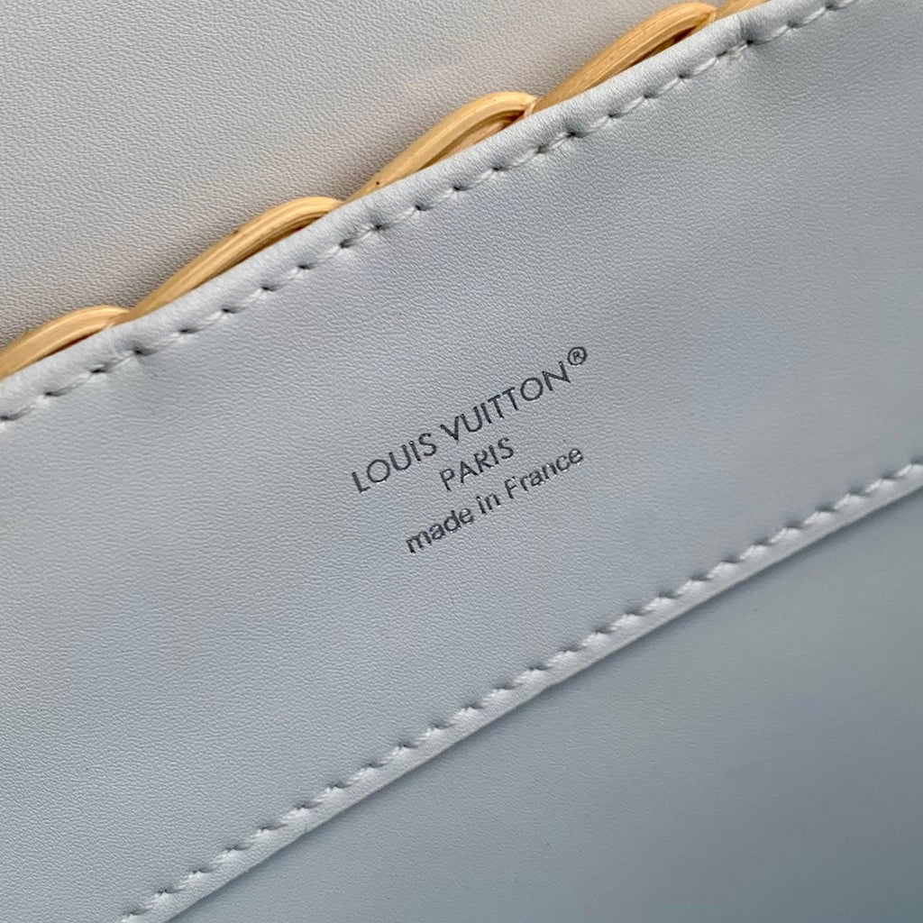 Louis Vuitton Capucines BB Bag, N88126 White Crocodile and Rattan - Default Title - View 8