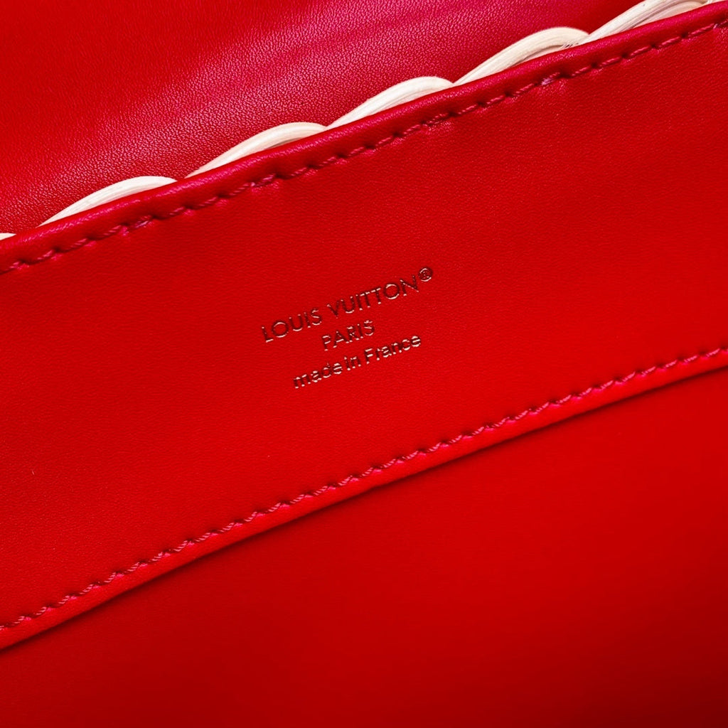 Louis Vuitton Capucines BB Bag, N88126 Red Crocodile and Rattan - Default Title - View 8
