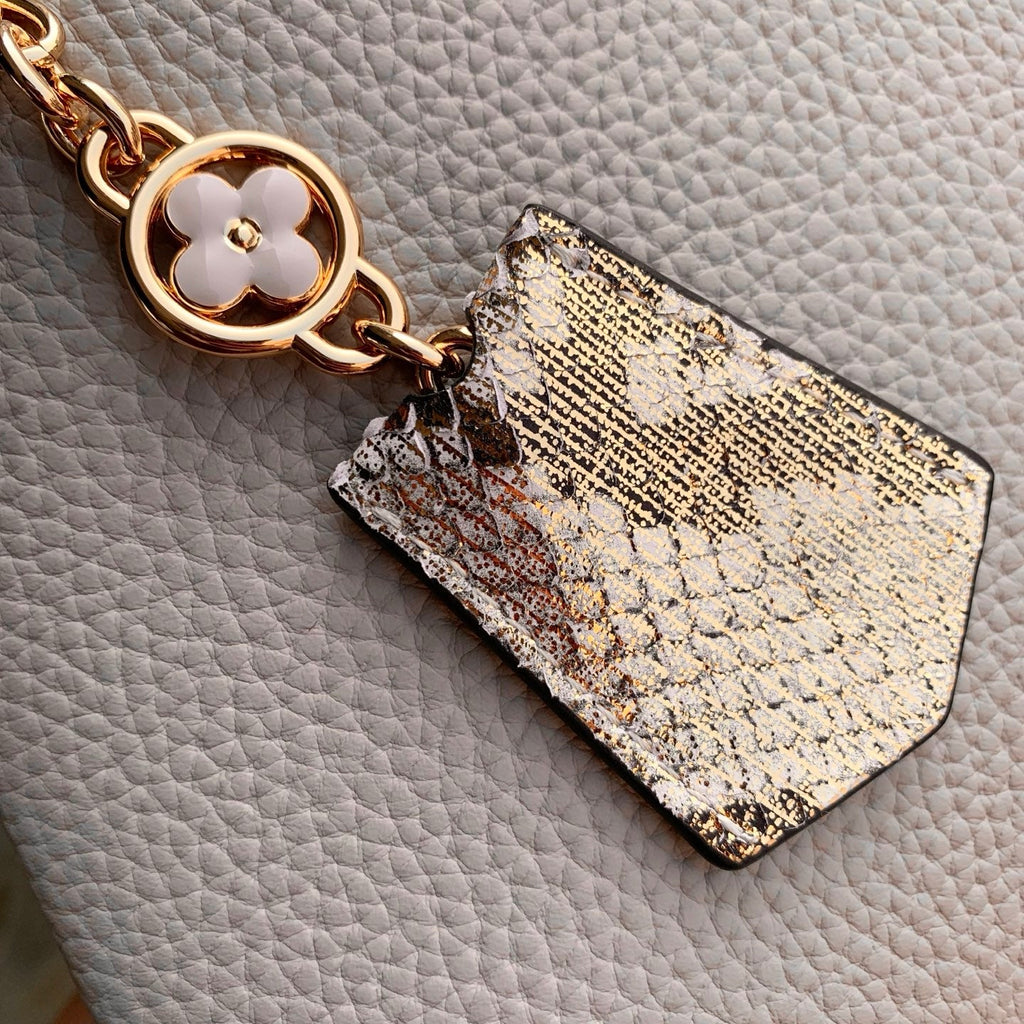 Louis Vuitton Capucines BB Bag, N89369 In Gray Taurillon Leather - Default Title - View 5