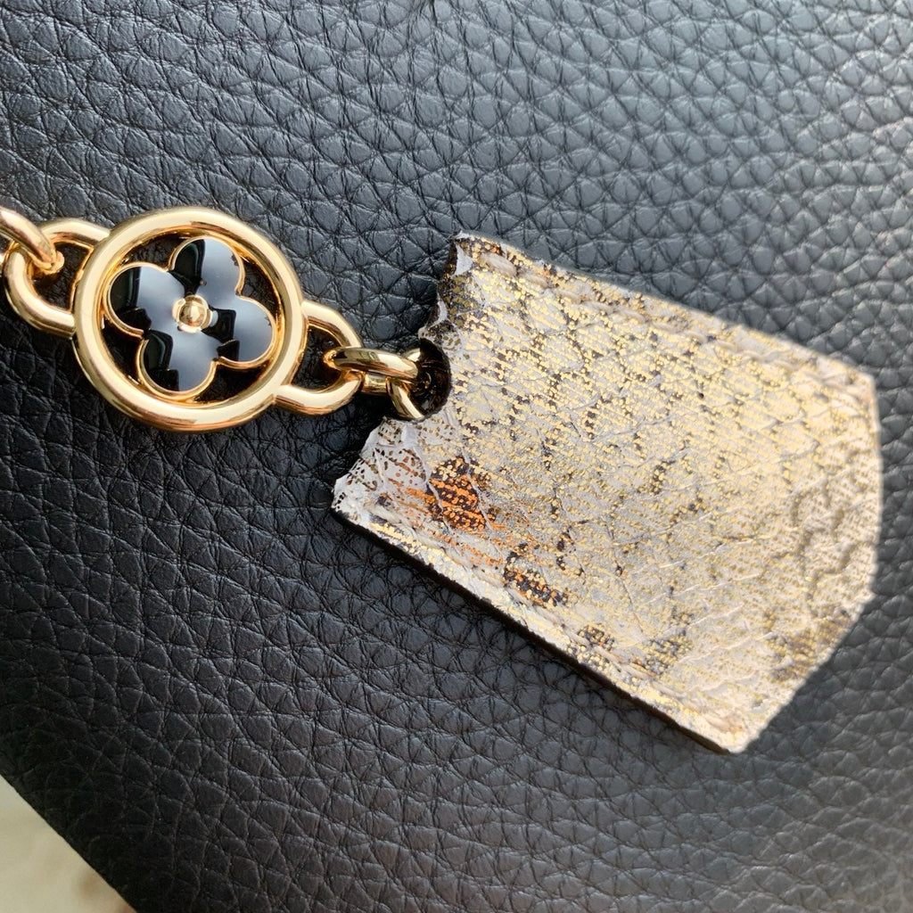 Louis Vuitton Capucines BB Bag, N89369 In Black Taurillon Leather - Default Title - View 5