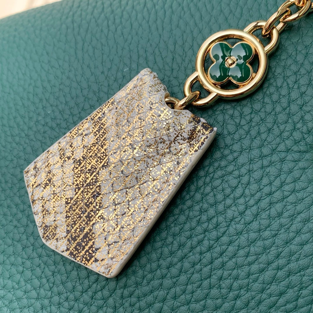 Louis Vuitton Capucines BB Bag, N89369 In Green Taurillon Leather - Default Title - View 5