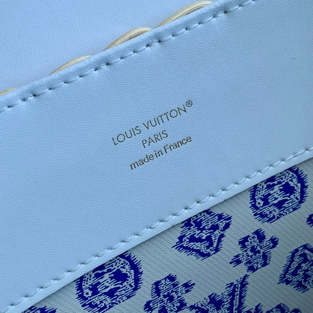 Louis Vuitton Capucines BB Bag, M29501 Blue Rattan and cowhide leather - Default Title - View 9