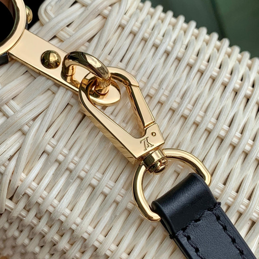 Louis Vuitton Capucines Mini Bag, M26003 Black Rattan and cowhide leather - Default Title - View 7