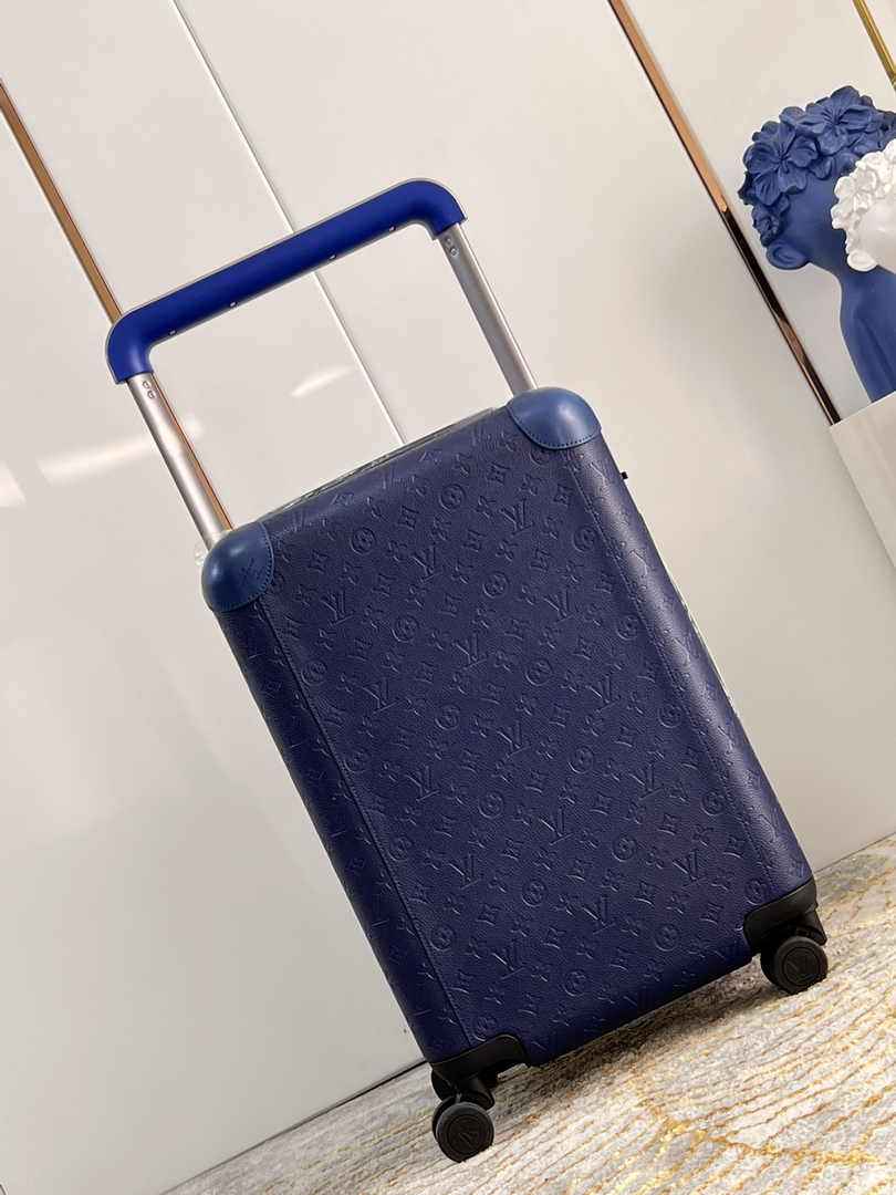 Louis Vuitton HORIZON 55 M10269 Blue Monogram Leather - Default Title - View 1