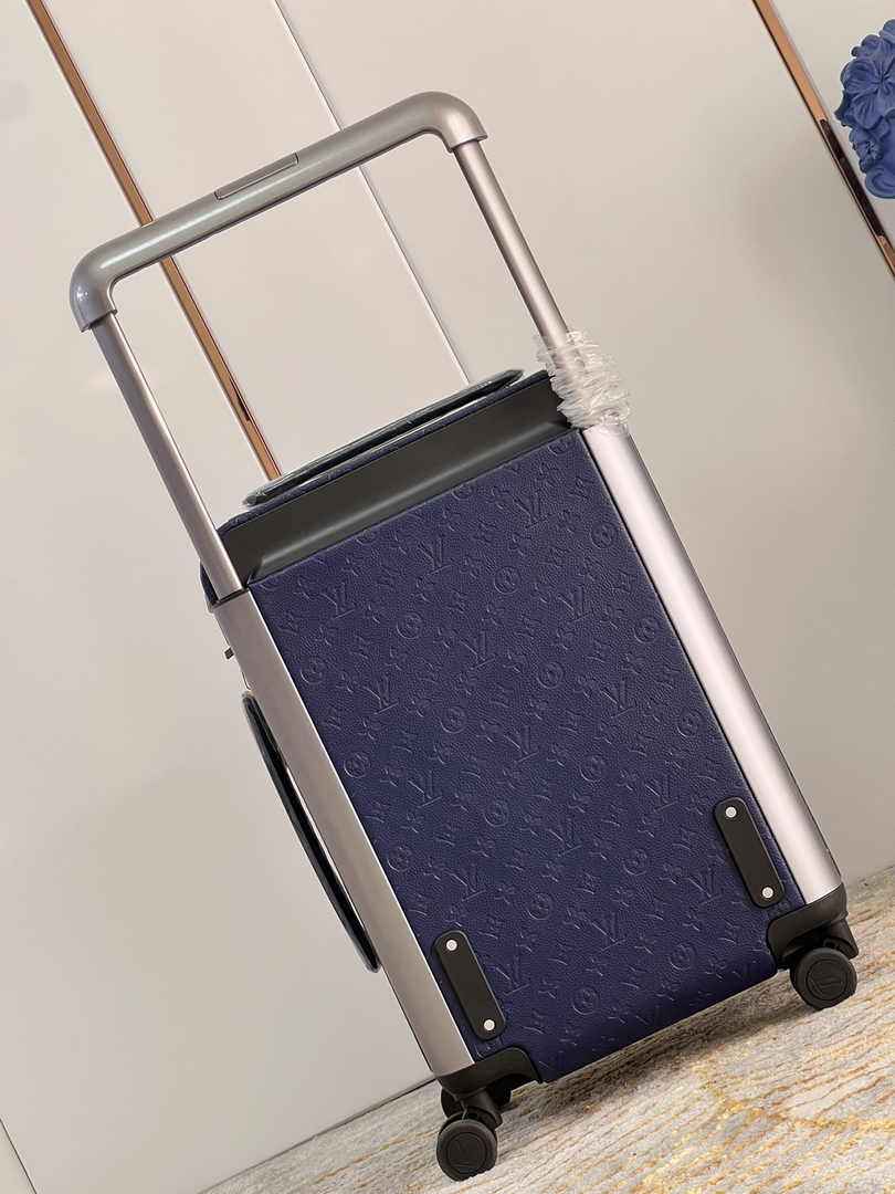 Louis Vuitton HORIZON 55 M10269 Blue Monogram Leather - Default Title - View 2