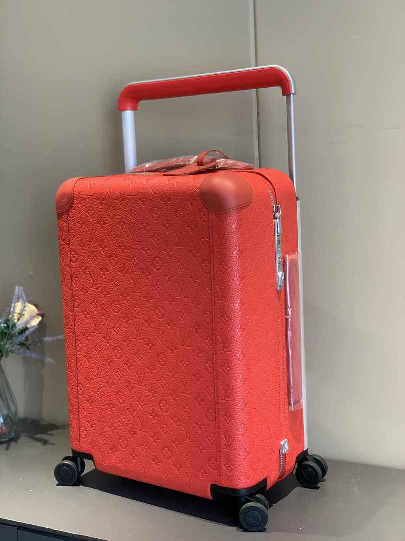 Louis Vuitton HORIZON 55 M23628 Red Monogram Leather - Default Title - View 3