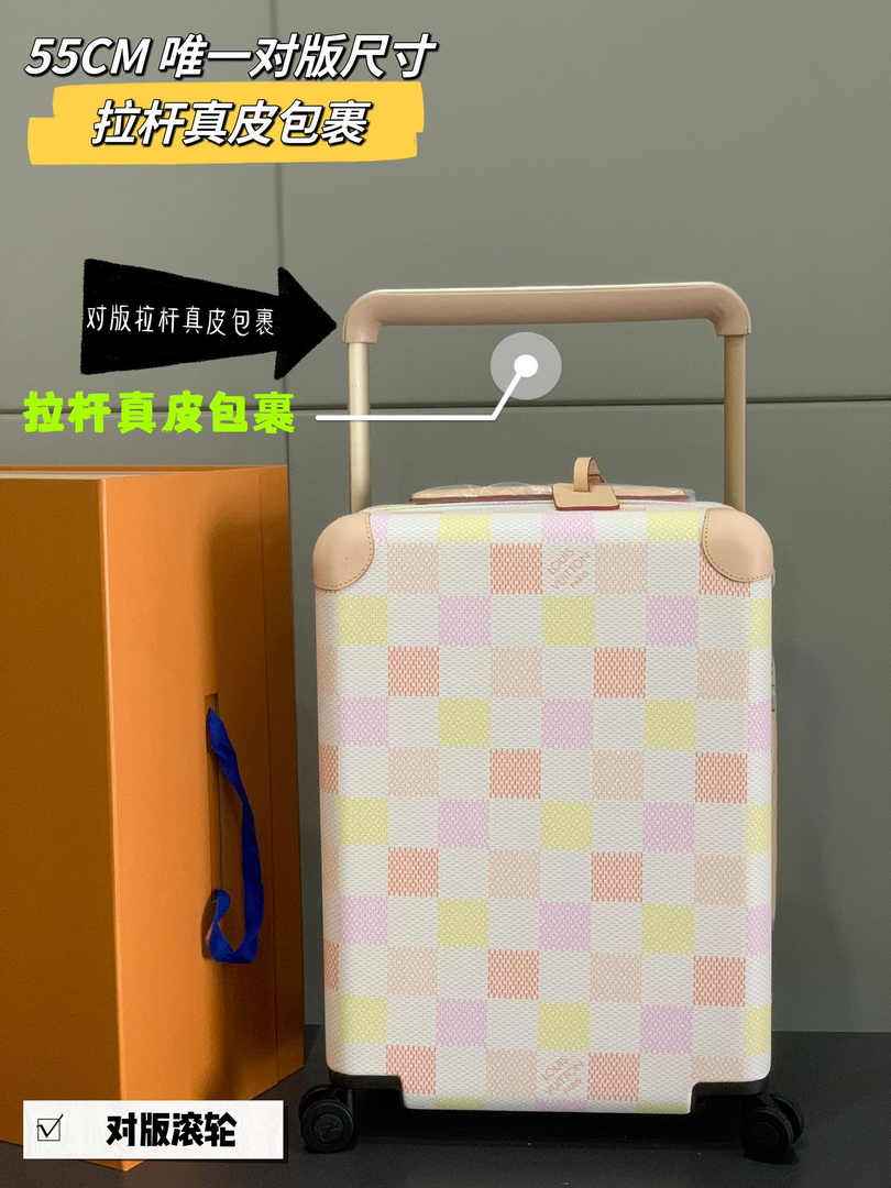 Louis Vuitton HORIZON 55 N40741 Peach Damierlicious coated canvas - Default Title - View 1