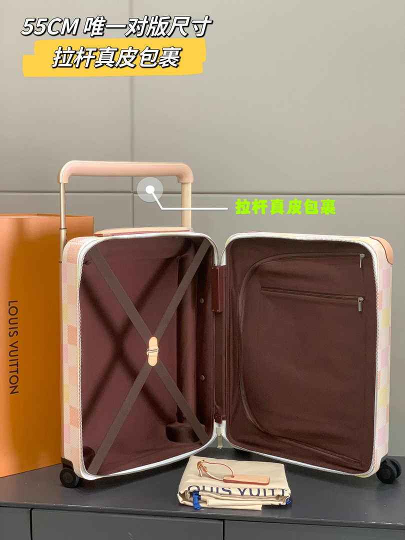 Louis Vuitton HORIZON 55 N40741 Peach Damierlicious coated canvas - Default Title - View 4