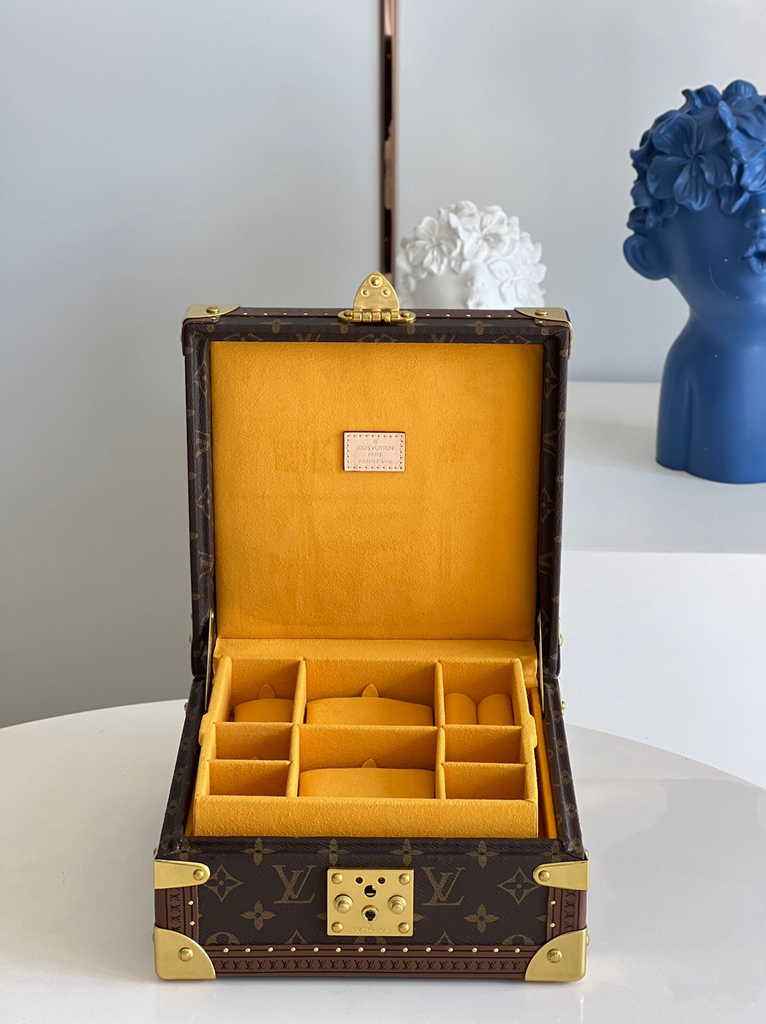 Louis Vuitton Jewelry Box Monogram Canvas M20040 Yellow