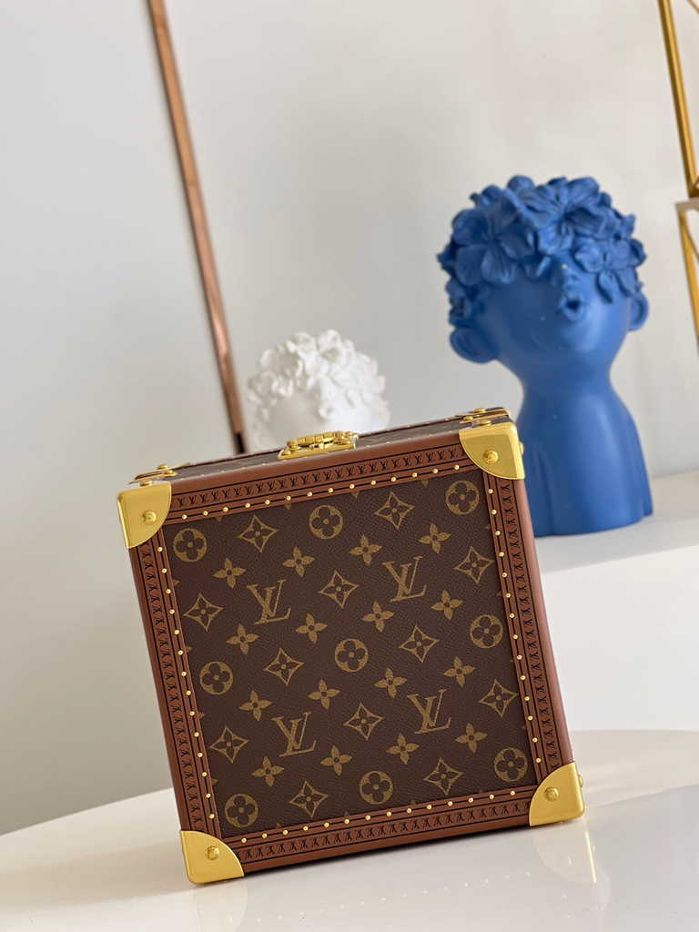Louis Vuitton Jewelry Box Monogram Canvas M20040 Yellow