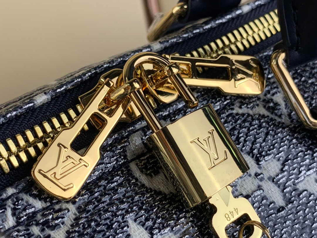 Louis Vuitton Keepall Bandouliere 45 Bag M22923 Blue Monoglam Canvas